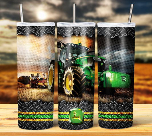 JD GREEN TRACTOR 20OZ TUMBLER