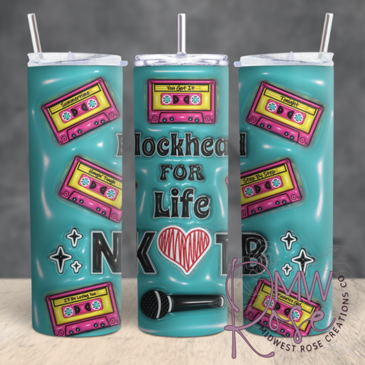 Blockhead for Life 20oz Tumbler