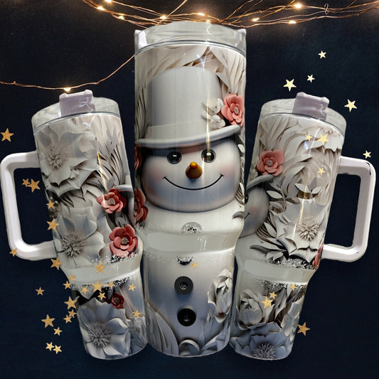 Snowman 40oz Tumblers